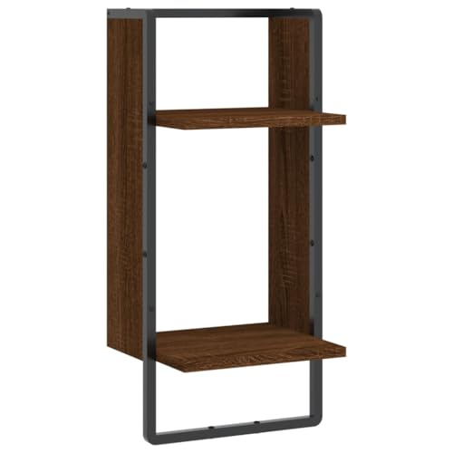 SKM Wandregal mit Stange Braun Eichen-Optik 30x25x65 cm,Möbel,Regalsysteme,Wandregale,Braun,4.94KG,836302 SKM Wandregal mit Stange Braun Eichen-Optik 30x25x65 cm,Möbel,Regalsysteme,Wandregale,Braun,4.94KG,836302 von SKM