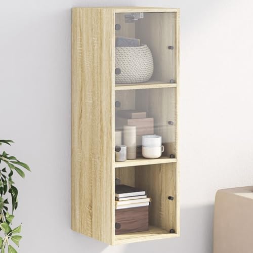 SKM Wandschrank mit Glastüren Sonoma-Eiche 35x37x100 cm,Möbel,Schränke,Aufbewahrungsschränke & Schließfächer,Braun,21.32 kg,836485 SKM Wandschrank mit Glastüren Sonoma-Eiche 35x37x100 cm,Möbel,Schränke,Aufbewahrungsschränke & Schließfächer,Braun,21.32 kg,836485 von SKM