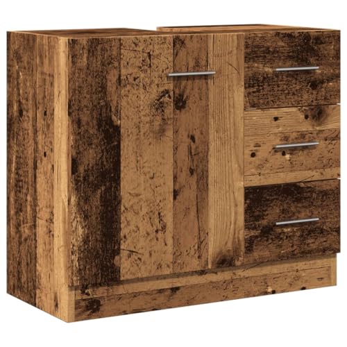 SKM Waschbeckenunterschrank Altholz-Optik 63x30x54 cm Holzwerkstoff,Möbel,Möbelgarnituren,Badezimmermöbel-Sets,Braun,16.93 kg,858323 SKM Waschbeckenunterschrank Altholz-Optik 63x30x54 cm Holzwerkstoff,Möbel,Möbelgarnituren,Badezimmermöbel-Sets,Braun,16.93 kg,858323 von SKM