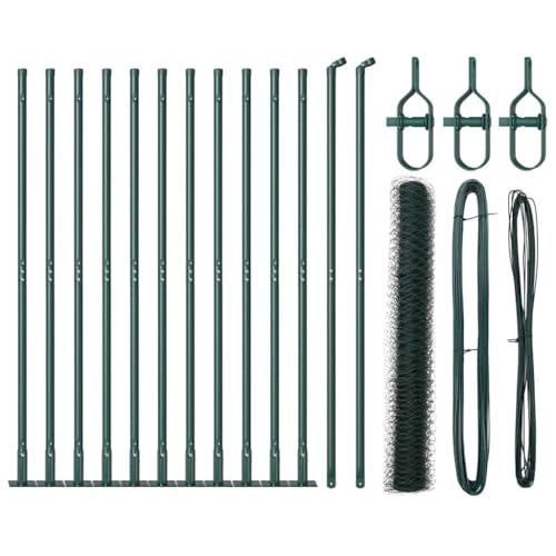 SKM Zaun mit Pfosten Grün 1 x 25 m PVC-beschichteter Stahl,Heimwerkerbedarf,Hauseinzäunung,Zaunfelder,Grün,25.05 kg,3353518 SKM Zaun mit Pfosten Grün 1 x 25 m PVC-beschichteter Stahl,Heimwerkerbedarf,Hauseinzäunung,Zaunfelder,Grün,25.05 kg,3353518 von SKM