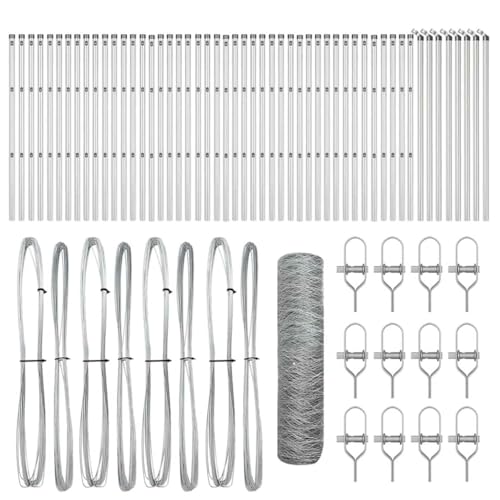 SKM Zaun mit Pfosten Silber 0,5 x 100 m PVC-beschichteter Stahl,Heimwerkerbedarf,Hauseinzäunung,Zaunfelder,Silber,53.25 kg,3353017 SKM Zaun mit Pfosten Silber 0,5 x 100 m PVC-beschichteter Stahl,Heimwerkerbedarf,Hauseinzäunung,Zaunfelder,Silber,53.25 kg,3353017 von SKM