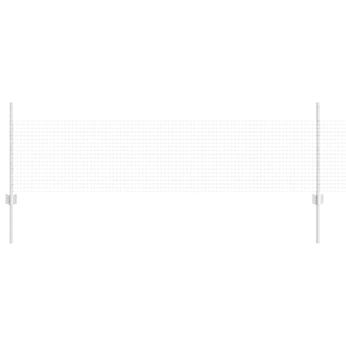SKM Zaun mit Pfosten Silber 0,5 x 100 m Stahl,Heimwerkerbedarf,Hauseinzäunung,Zaunfelder,Silber,47.44 kg,3336419 von SKM