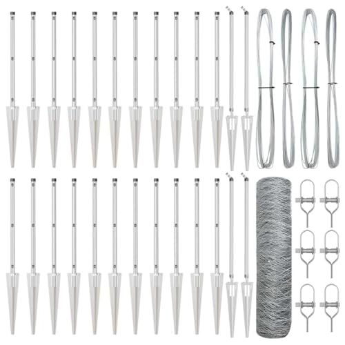 SKM Zaun mit Pfosten Silber 0,5 x 50 m PVC-beschichteter Stahl,Heimwerkerbedarf,Hauseinzäunung,Zaunfelder,Silber,48.45 kg,3353402 SKM Zaun mit Pfosten Silber 0,5 x 50 m PVC-beschichteter Stahl,Heimwerkerbedarf,Hauseinzäunung,Zaunfelder,Silber,48.45 kg,3353402 von SKM