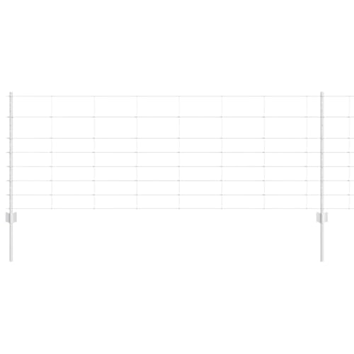 SKM Zaun mit Pfosten Silber 0,8 x 100 m Stahl,Heimwerkerbedarf,Hauseinzäunung,Zaunfelder,Silber,60.8 kg,3337167 SKM Zaun mit Pfosten Silber 0,8 x 100 m Stahl,Heimwerkerbedarf,Hauseinzäunung,Zaunfelder,Silber,60.8 kg,3337167 von SKM