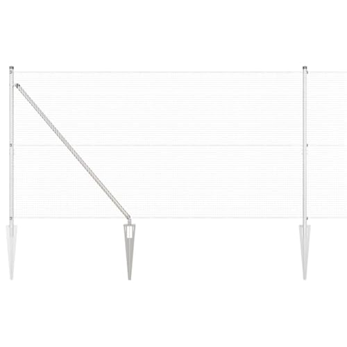 SKM Zaun mit Pfosten Silber 1.2 x 50 m Stahl,Heimwerkerbedarf,Hauseinzäunung,Zaunfelder,Silber,73.34 kg,3352001 SKM Zaun mit Pfosten Silber 1.2 x 50 m Stahl,Heimwerkerbedarf,Hauseinzäunung,Zaunfelder,Silber,73.34 kg,3352001 von SKM