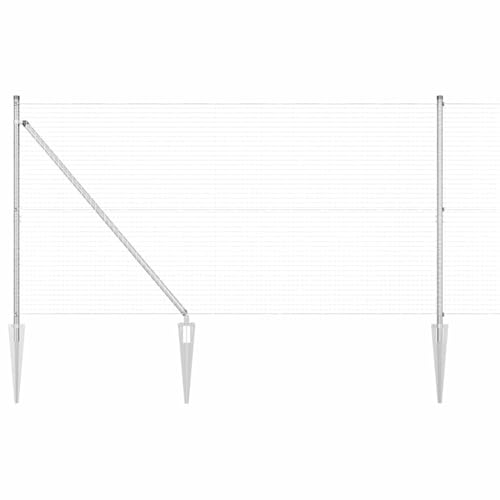 SKM Zaun mit Pfosten Silber 1.4 x 50 m Stahl,Heimwerkerbedarf,Hauseinzäunung,Zaunfelder,Silber,79.1 kg,3352007 SKM Zaun mit Pfosten Silber 1.4 x 50 m Stahl,Heimwerkerbedarf,Hauseinzäunung,Zaunfelder,Silber,79.1 kg,3352007 von SKM