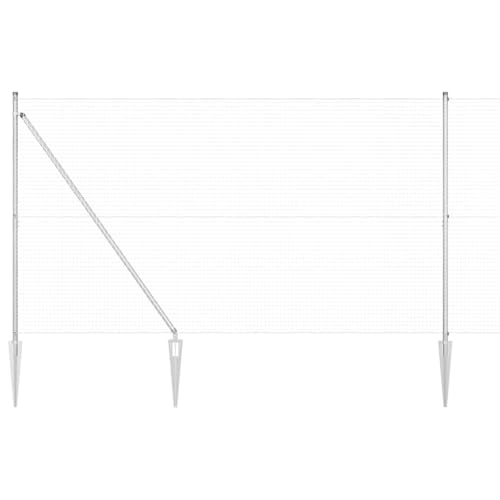 SKM Zaun mit Pfosten Silber 1.5 x 25 m Stahl,Heimwerkerbedarf,Hauseinzäunung,Zaunfelder,Silber,41.95 kg,3351976 SKM Zaun mit Pfosten Silber 1.5 x 25 m Stahl,Heimwerkerbedarf,Hauseinzäunung,Zaunfelder,Silber,41.95 kg,3351976 von SKM