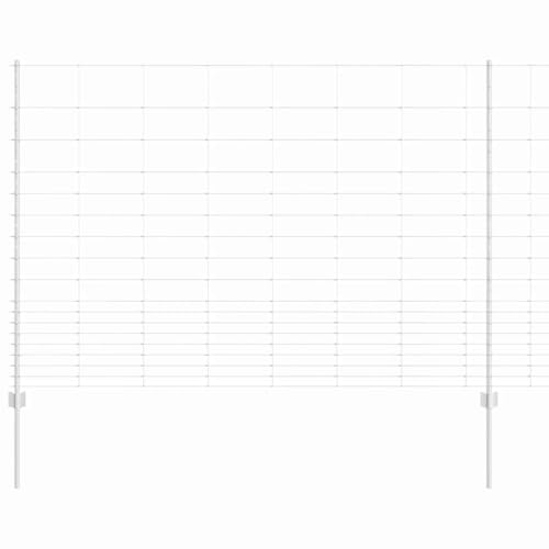 SKM Zaun mit Pfosten Silber 1.5 x 50 m Stahl,Heimwerkerbedarf,Hauseinzäunung,Zaunfelder,Silber,56.02 kg,3337162 SKM Zaun mit Pfosten Silber 1.5 x 50 m Stahl,Heimwerkerbedarf,Hauseinzäunung,Zaunfelder,Silber,56.02 kg,3337162 von SKM