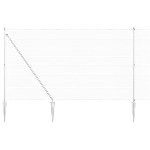 SKM Zaun mit Pfosten Silber 1.6 x 25 m Stahl,Heimwerkerbedarf,Hauseinzäunung,Zaunfelder,Silber,44.71 kg,3351977 SKM Zaun mit Pfosten Silber 1.6 x 25 m Stahl,Heimwerkerbedarf,Hauseinzäunung,Zaunfelder,Silber,44.71 kg,3351977 von SKM