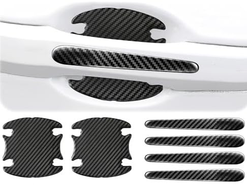 8 Stück Auto Türgriff Schutzfolien-Set Für Mercedes-Benz C 180 C 200 C 220 C 250 C 300 C 43 AMG C 63 AMG,Türkantenschutz Aufkleber Lackschutzfolien-Set für Kratzern Schutz von SKNFFF