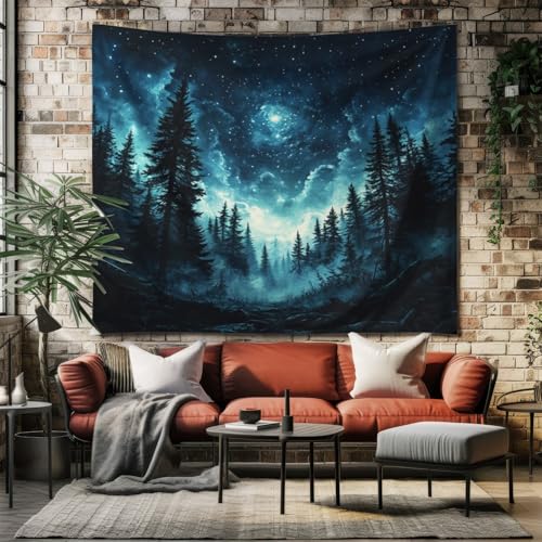 Fantasy-Nachthimmel Wandteppiche Türkis Wandteppich Groß 200x200cm Wandbehang Stoff für Home Decor Schlafzimmer Wohnheim Wohnzimmer Strand Fantasy-Nachthimmel Wandteppiche Türkis Wandteppich Groß 200x200cm Wandbehang Stoff für Home Decor Schlafzimmer Wohnheim Wohnzimmer Strand von SKOEUI