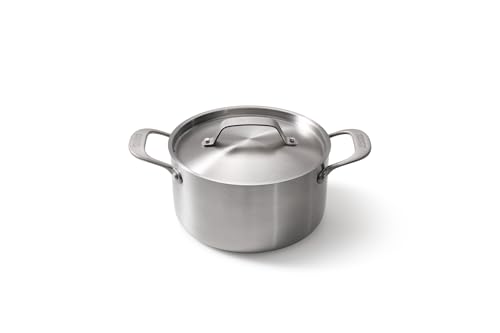 Skottsberg Edelstahl Kochtopf mit Deckel - Ø 20 cm - 3,3 L – PFAS‑frei, spülmaschinenfest - für Induktion, Gas, Ceran & Backofen von SKOTTSBERG