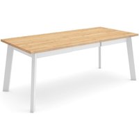 Esszimmertisch , Küchentisch, Esstisch, 200, Für 10 Gäste, Hölzerne Beine, Moderner Stil, Eiche - Skraut Home Esszimmertisch , Küchentisch, Esstisch, 200, Für 10 Gäste, Hölzerne Beine, Moderner Stil, Eiche - Skraut Home von SKRAUT HOME