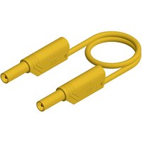 Sks Hirschmann - mls ws 25/1 ge Sicherheits-Messleitung [Lamellenstecker 4 mm - Lamellenstecker 4 mm] von SKS Hirschmann