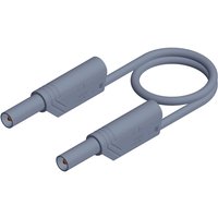 Grau - sks Hirschmann mls ws 50/2,5 Sicherheits-Messleitung [Lamellenstecker 4 mm - Lamellenstecker 4 mm] von Grau