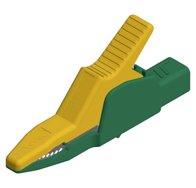 SKS Hirschmann Multimeter SKS Hirschmann AK 2 B 2540 I ge/gn Sicherheits-Abgreifklemme Steckansc, (AK 2 B 2540 I ge/gn) von SKS Hirschmann