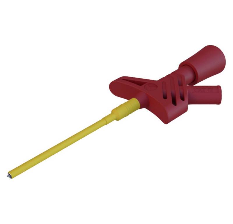 SKS Hirschmann Multimeter SKS Hirschmann KLEPS 1600 rt Sicherheits-Abgreifklemme Steckanschluss, (KLEPS 1600 rt) von SKS Hirschmann