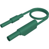 Sks Hirschmann - mal s ws-b 100/2,5 grün Sicherheits-Messleitung [4 mm Sicherheits-Stecker - 4 mm Sich von SKS Hirschmann