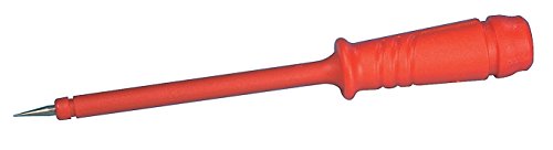 SKS Hirschmann PRUEF 2 Pruefspitze Steckanschluss 4mm CAT I Rot, 3 Stück von SKS GERMANY