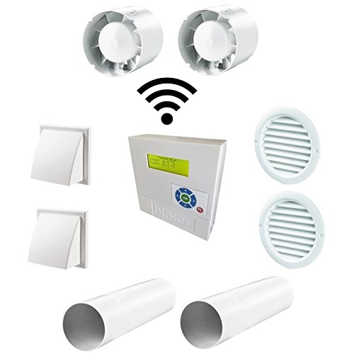 BioCom Funk-Set zur Keller- und Raumentfeuchtung, inkl. Ventilatoren von SKS24