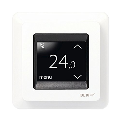Devireg Touch Polarweiß - Thermostat für Fußbodenheizung mit Touchscreen von SKS24