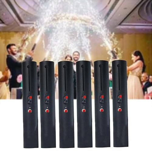 6PCS Handheld Kalten Flamme Shooter Zündung Wiederverwendbare Feuerwerk Brunnen Tragbare Zündung System Hochzeit Bühne Party Dj von SKUBIS