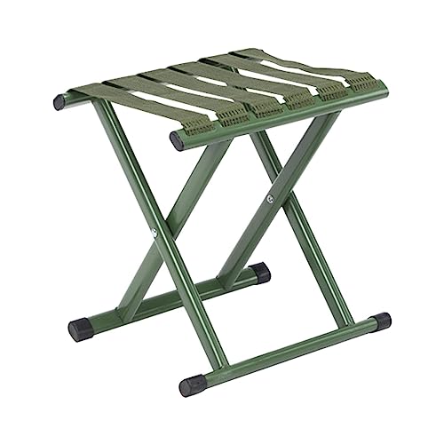SKUDA Gartengrill-Klappsitz, Campinghocker, Sitz, tragbarer Stuhl, Teleskophocker, Campingstuhl, Gartenstuhl, Gartenausrüstung, Größe Hocker zum Angeln von SKUDA