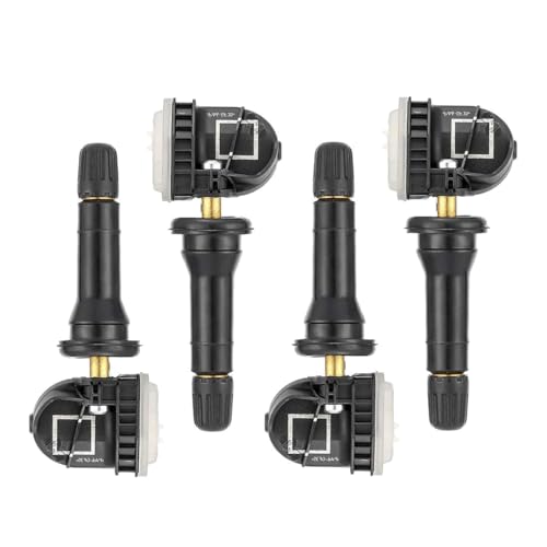 Reifendrucksensor 4 Stück, Tpms Sensor, Reifendrucküberwachungssensoren 1862980, 2036832, 2318530 für Ford Ranger Ecosport Mondeo Fiesta Focus von SKUNTUGUANG