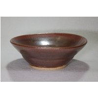 Ziegelrot Oval Steinzeug Müsli, Suppen Oder Salatschüssel von SKWebsterPotteryLab