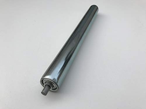 Tragrolle Tragrollen Rollen aus Stahl mit Federachse für Rollenbahn Ø 30mm (Länge: 300 mm) von SKX Material Handling