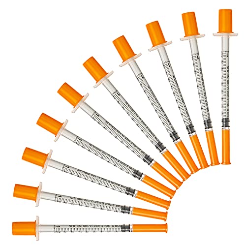 1ml/cc 30G Kunststoff Mehrzweck-Messwerkzeuge, einzeln verpackt (100Pack) von SKXZK