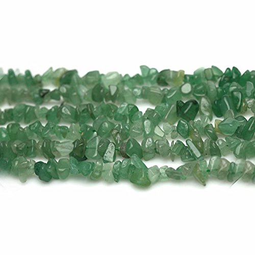 Chips Aventurin 3-8mm Perlen für Armbänder Halsketten Auffädeln Grüner Naturstein Chips Perlen Approx 80cm Stränge von SKYBEADS