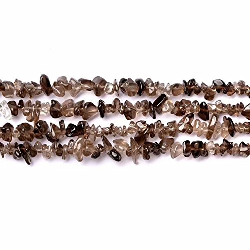 Chips Rauchquarz 3-8mm Perlen für Armbänder Halsketten Auffädeln Naturstein Chips Perlen Approx 80cm Stränge von SKYBEADS