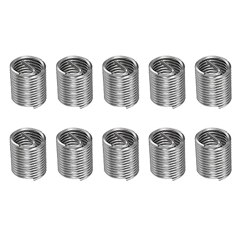 10 Stück 304 Edelstahl metrische M16x2.0x2D Drahtgewindeeinsätze Stahlmantel Helicoil Typ Schraube Reparatur Hülse 10 Stück 304 Edelstahl metrische M16x2.0x2D Drahtgewindeeinsätze Stahlmantel Helicoil Typ Schraube Reparatur Hülse von SKYPRO