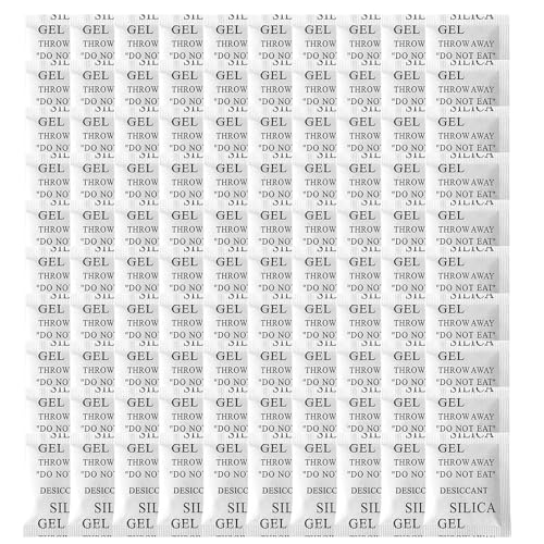 100 Packungen Kieselgel-Pakete, 2 Gramm Dessicant-Pakete Kieselgel-Feuchtigkeitsabsorber zur Aufbewahrung, reine und sichere Kieselgel-Trockenmittelpackungen, Feuchtigkeitspackungen 100 Packungen Kieselgel-Pakete, 2 Gramm Dessicant-Pakete Kieselgel-Feuchtigkeitsabsorber zur Aufbewahrung, reine und sichere Kieselgel-Trockenmittelpackungen, Feuchtigkeitspackungen von SKYPRO