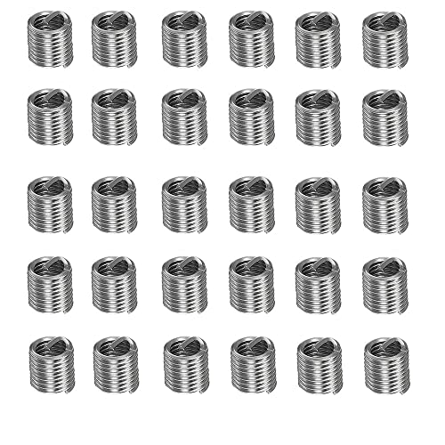 30 Stück 304 Edelstahl metrische M4 x 0,7 x 2D Drahtgewindeeinsätze Stahlmantel Helicoil Typ Schraube Reparatur Hülse 30 Stück 304 Edelstahl metrische M4 x 0,7 x 2D Drahtgewindeeinsätze Stahlmantel Helicoil Typ Schraube Reparatur Hülse von SKYPRO