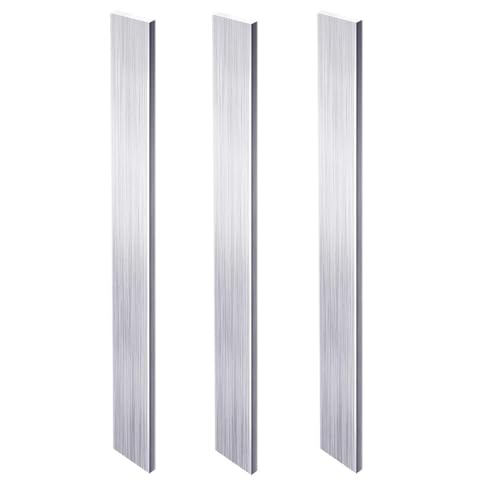Quadratische Aluminium-Flachstange, 25 cm lang, 5 mm x 20 mm x 250 mm, Aluminium-Flachplatte, 6061 Aluminium-Allzweckplatte, 3 Stück von SKYPRO