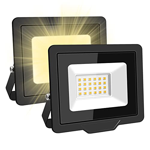 SKYWORLD 20W LED Flutlicht für den Außenbereich, 2000LM Arbeitslicht Tageslicht Warmweiß Sicherheitsleuchten 4000K Flutlicht IP66 Wasserdicht für Garten Hof Rasen Spielplatz Stadion 2 Pack SKYWORLD 20W LED Flutlicht für den Außenbereich, 2000LM Arbeitslicht Tageslicht Warmweiß Sicherheitsleuchten 4000K Flutlicht IP66 Wasserdicht für Garten Hof Rasen Spielplatz Stadion 2 Pack von SKYWORLD