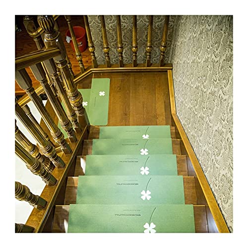 SKYWPOJU Stufenmatten Treppenmatten Nachtleuchtend,Treppen Lärmschutz rutschfest Selbstklebende Treppenteppich,für Kinder, Älteste und Haustiere (Color : B2, Size : 20PCS) von SKYWPOJU