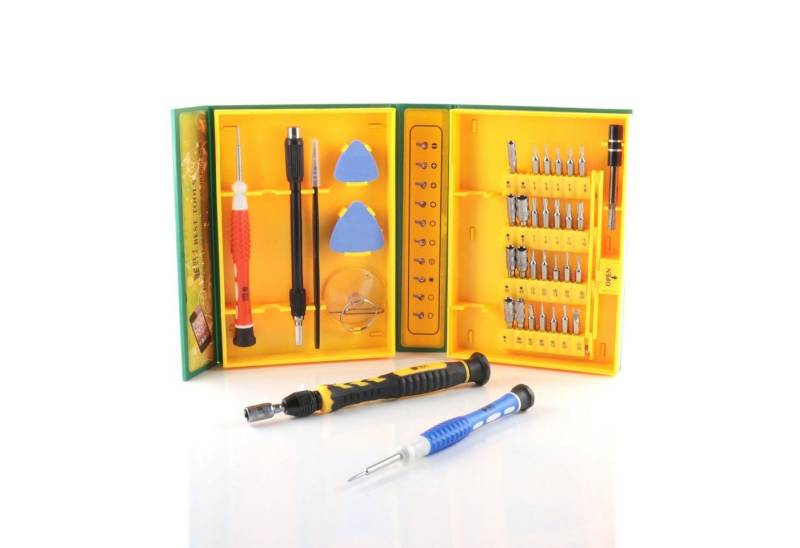 SLABO Reparatur-Set Universal Handy Reparatur Werkzeug Tools Schraubendreher Set 38-teilig von SLABO