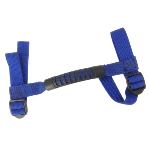 Griffverkleidung Auto Armlehne Top Haltegriff Ziehen Tab Für Jeep Wrangler CJ TJ JK JL Sport Sahara Rubicon 1 stücke/4 stücke Auto Außentür Griff(Blue 4PCS) von SLAHAJ