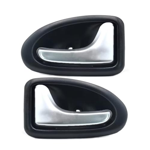 Griffverkleidung Auto-Innentürgriff für Renault Megane I 1995-2002 Clio II 1998-2008 Scenic I 1999-2005 Trafic II 2001-2014 Auto Außentür Griff(1 Pair Silver) von SLAHAJ