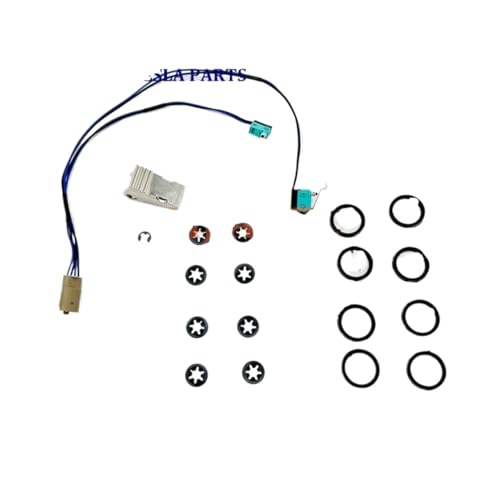 SLAHAJ Griffverkleidung 1016009-00-B Für Tesla Model S Türgriff-Upgrade-Reparatursatz Mikroschalter-Kabelbaum 1042845-00-B mit Türverkleidungsclips Auto Außentür Griff(One set) von SLAHAJ