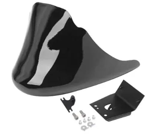SLAHAJ Stoßstange Fit Für Harley Sportster XL Iron 883 1200 Modelle Motorrad Schwarz Vorne Unten Spoiler Kotflügel Air Dam Kinn Verkleidung Motorrad Spoiler(Light Black) von SLAHAJ