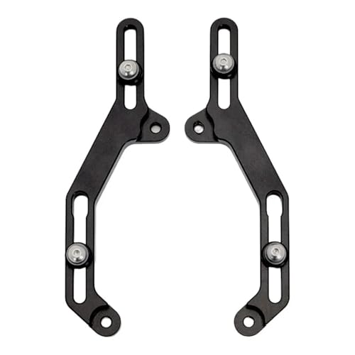 SLAHAJ Windschutzscheibe XL750 Windschutzscheibenteller Motorrad CNC-Halterung Für Honda XL 750 Transalp 750 2023 2024 Motorradzubehör Motorrad Windabweiser von SLAHAJ