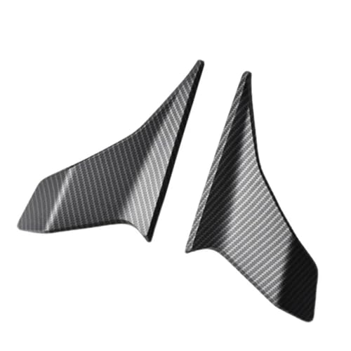 Stoßstange Passend für CFMOTO CF 250SR 250 SR MY22 CF250SR Motorradteile Seitenabtrieb Nackt Spoiler Winglet Wings Deflektoren Motorrad Spoiler(Carbon Fiber Pattern) von SLAHAJ