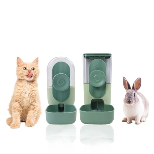 SLAKOZYT Futterautomat für Kleine Haustiere, Automatischer Futter- und Wasserspender für Haustiere, Automatischer Futterspender für Kaninchen, Chinchilla, Igel, Eichhörnchen SLAKOZYT Futterautomat für Kleine Haustiere, Automatischer Futter- und Wasserspender für Haustiere, Automatischer Futterspender für Kaninchen, Chinchilla, Igel, Eichhörnchen von SLAKOZYT