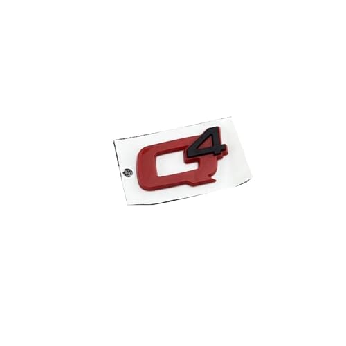 SLANNB Auto Aufkleber für Alfa Romeo Giulia/Stelvio/Veloce/Ti/Q4, Selbstklebend Autoaufkleber Emblem Abziehbilder Dekoration Ersatz Zubehör,F F von SLANNB