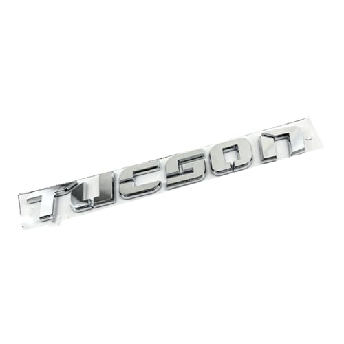 SLANNB Auto Aufkleber für Hyundai Tucson, Selbstklebend Autoaufkleber Emblem Abziehbilder Dekoration Ersatz Zubehör,B B von SLANNB