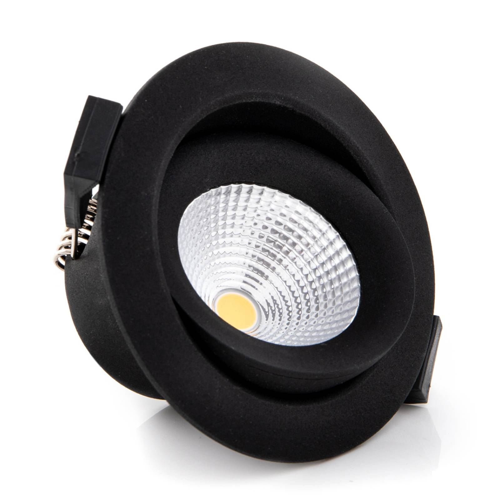 SLC One 360° LED-Einbauleuchte schwarz 3.000K von The Light Group